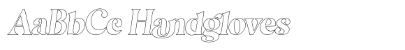 Magiona Display Outline Italic image