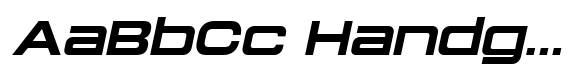 Mugen Grotesk Bold Italic image