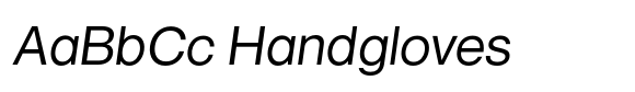 Neue Radika Italic image