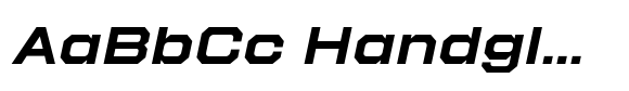 Hattrick Italic Bold Expanded image