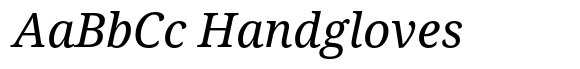 Droid Serif Pro WGL Italic image