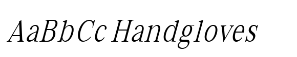Bia Serif Low Light Condensed Italic image