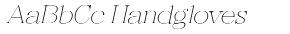 Rafiela Thin Semi Expanded Italic image