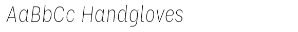 Smiletta Thin Condensed Italic image