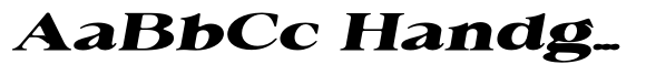Riodis Soft Contrast Extra Expanded Italic image