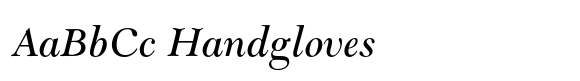 Goudy Modern Now SemiLight Italic image