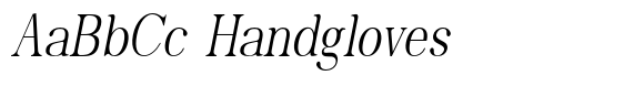 Thyne Condensed Italic image