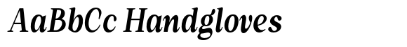 Romantic Editorial Extra Bold Condensed Italic image