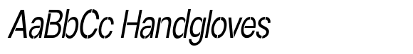 Gorvain Stencil Condensed Slanted image