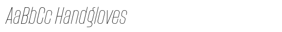 Spanik Thin Condensed Italic image
