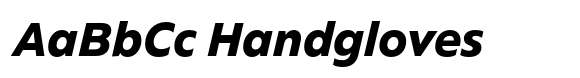 Marie Sans Heavy Italic image