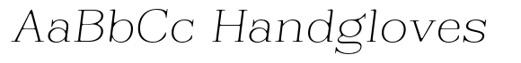 Reigans Soft Thin Semi Expanded Italic image