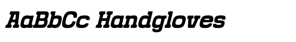 Grado Block Italic image