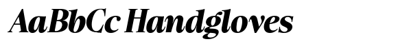 Ladinta Black Italic font sample