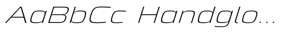 Superscience Thin Expanded Italic image
