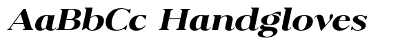 Eryndor Bold Expanded Italic image