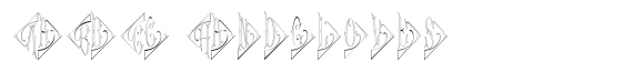 Diamant Monogram Outline (250 Impressions) image