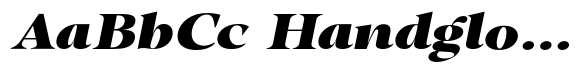 Gustian Black Semi Expanded Italic image