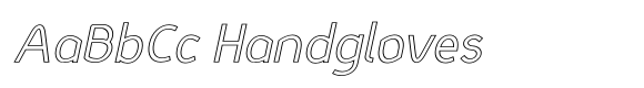 Matondo Pro Outline Italic image