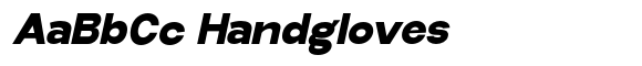 Elvara Sans Black Semi Expanded Italic image