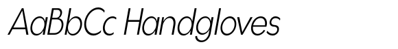 Gonzi Condensed Light Italic image