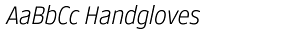 Faculty Condensed Extra Light Italic image