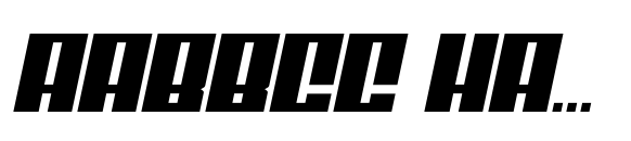 Mixbox Clean Italic font sample