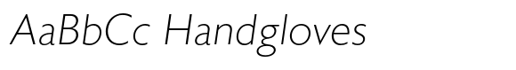 Astoria Sans ExtraLight Italic image