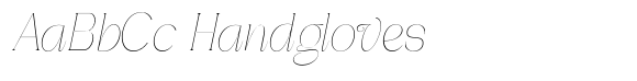Gentano Athiroen  Italic Thin Condensed image