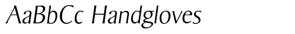 Sigvar Serial Xlight Italic image