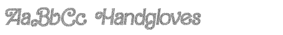 Barby Stipple Italic font sample