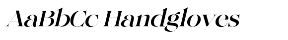Glamour Authentic Italic image