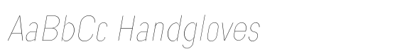 Engula Hairline Italic image