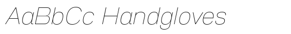 Anantason Reno Semi Expanded Thin Italic image
