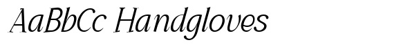 Glevora Light Italic image
