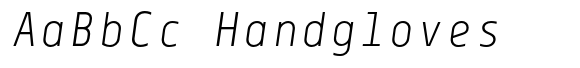 Centima Mono Light Italic image