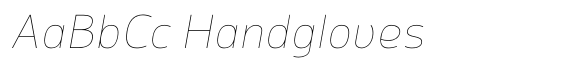 Vfu Thin Italic image