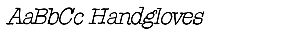 Noodlerz Italic image