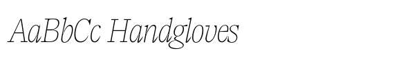 Elvira Serif Thin Italic image