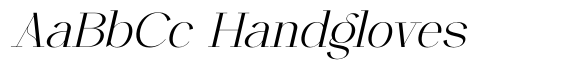 Ashegia Italic font sample