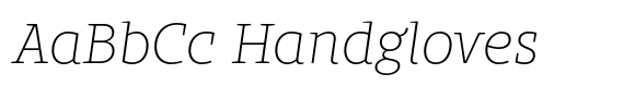 Bommer Slab Thin Italic image