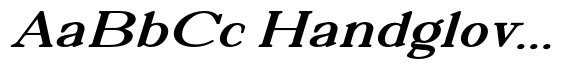 Bastiani Modern Bold ExtraExpanded Italic image