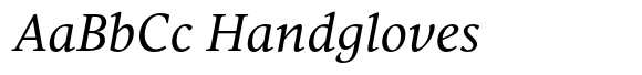 Vernacular Serif Italic image