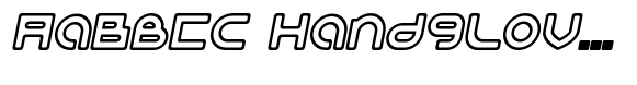 Visual Vibes Neon Blk Rnd Italic image