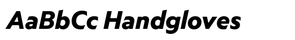 Foliant Sans Modern XBold Italic image