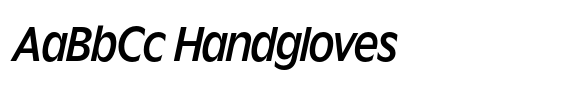 Wordmark Display Regular Condensed Italic image