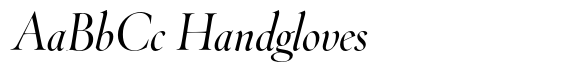 Throhand Std Italic image