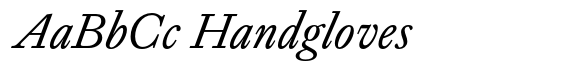 Willy Caslon Regular Italic image