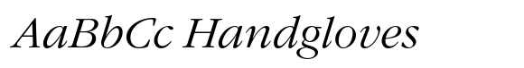 Garamond Nova Pro Light Italic image