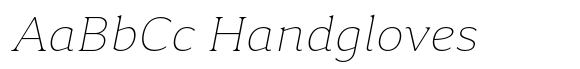 Accia Moderato Thin Italic image